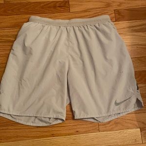 Nike Dri Fit running shorts with liner